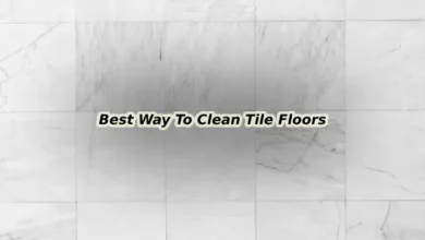 Best Way To Clean Tile Floors