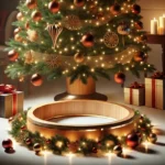Christmas tree collars