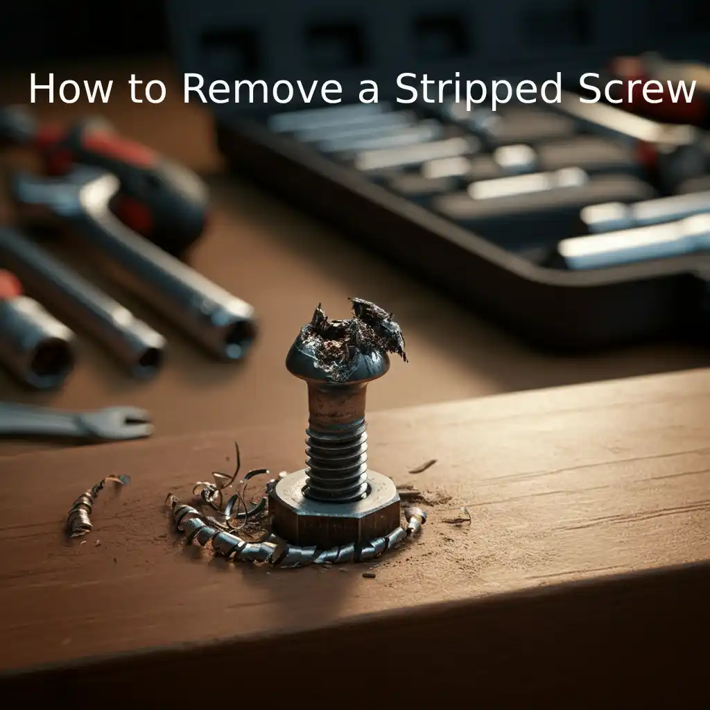 How to Remove a Stripped Screw