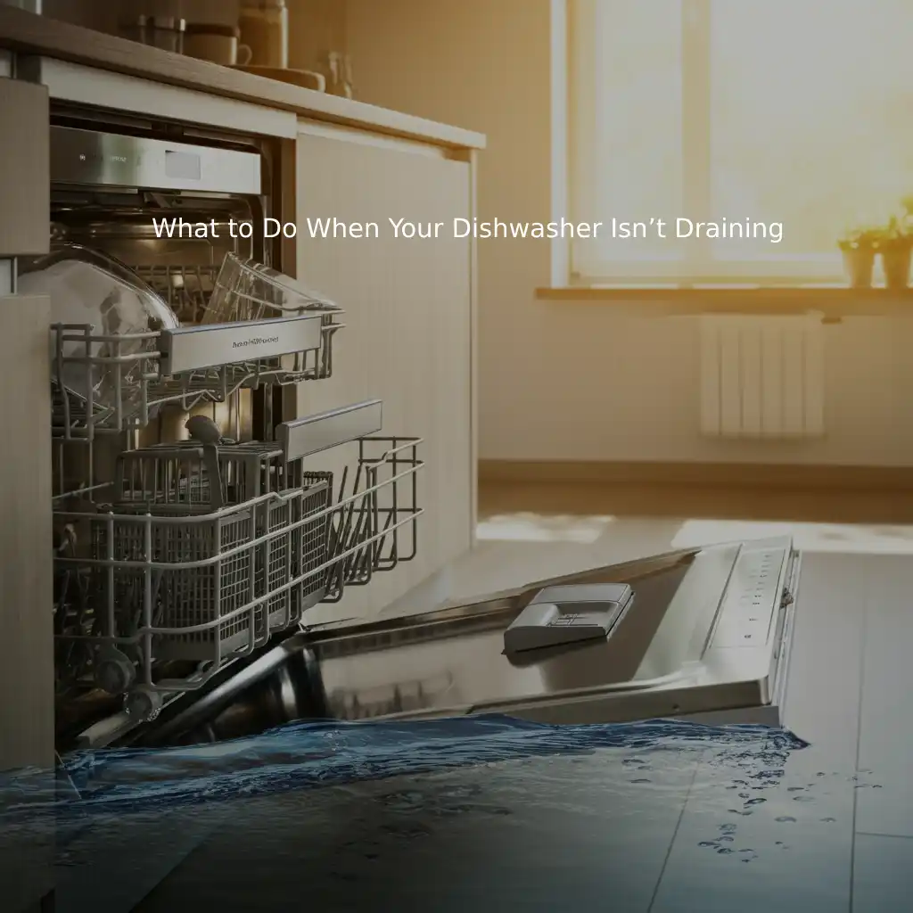 What to Do When Your Dishwasher Isn’t Draining