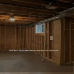How Many Egress Windows Are Required in a Basement?