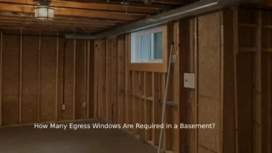 How Many Egress Windows Are Required in a Basement?