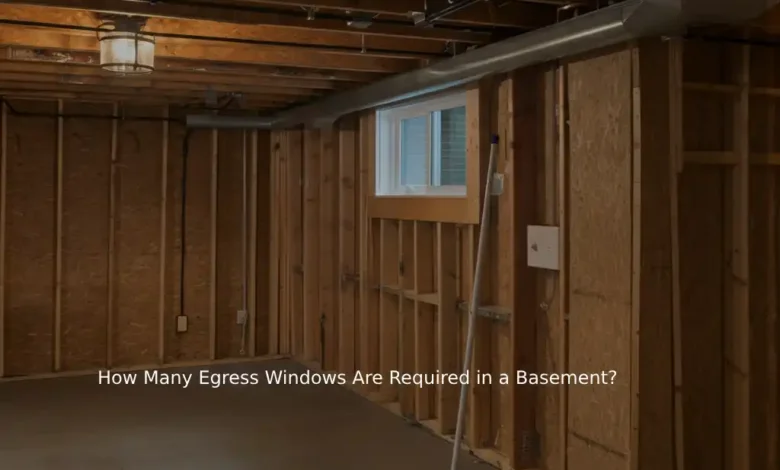 How Many Egress Windows Are Required in a Basement?