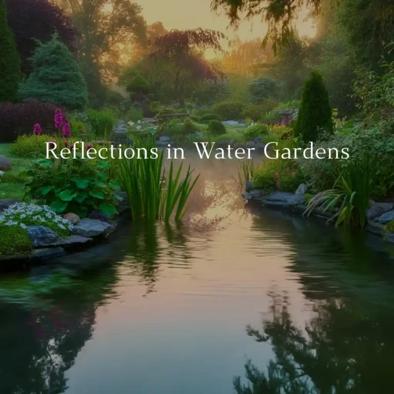 Reflections in Water Gardens