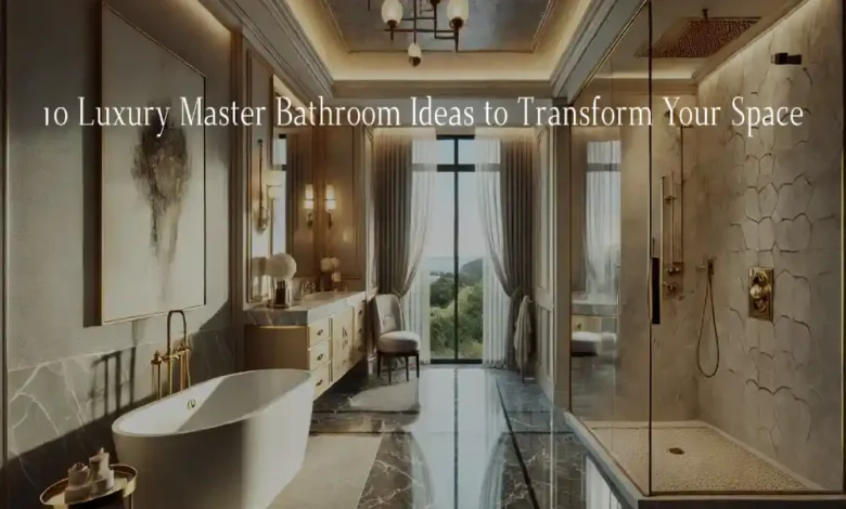 10 Luxury Master Bathroom Ideas to Transform Your Space