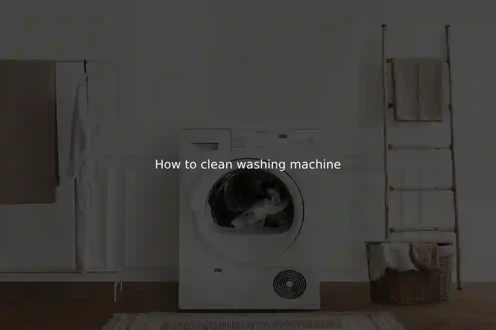 How to Clean a Washing Machine