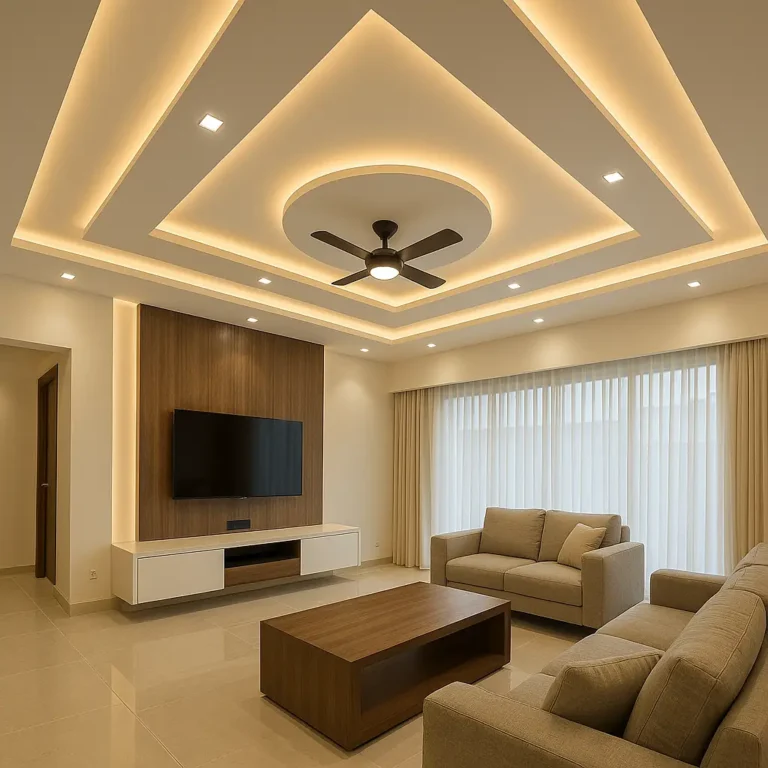 Modern Main Hall Fall Ceiling Design