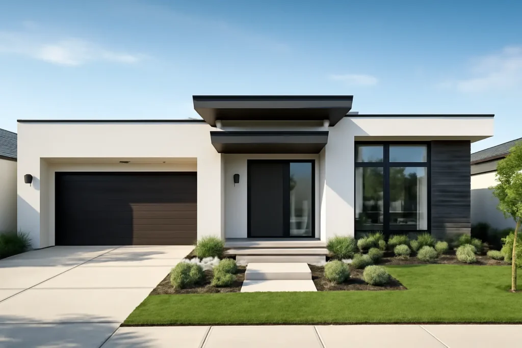 Modern Single Floor House Design