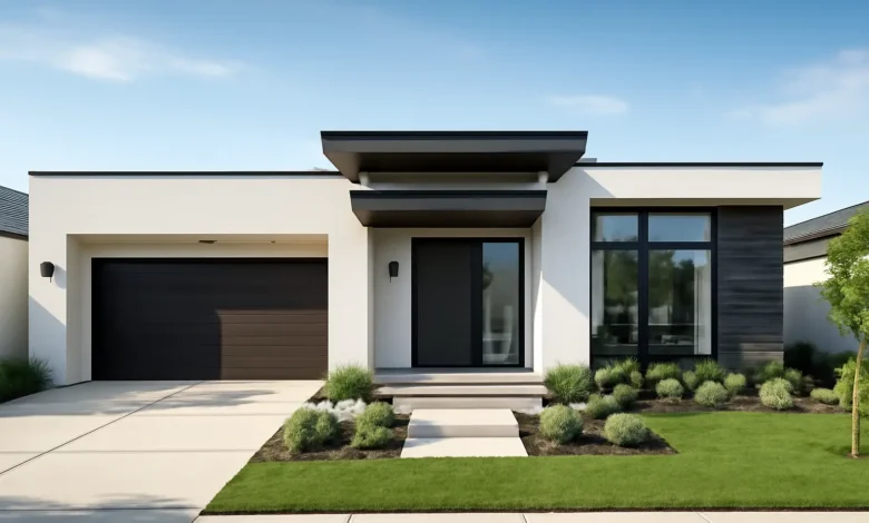 Modern Single Floor House Design