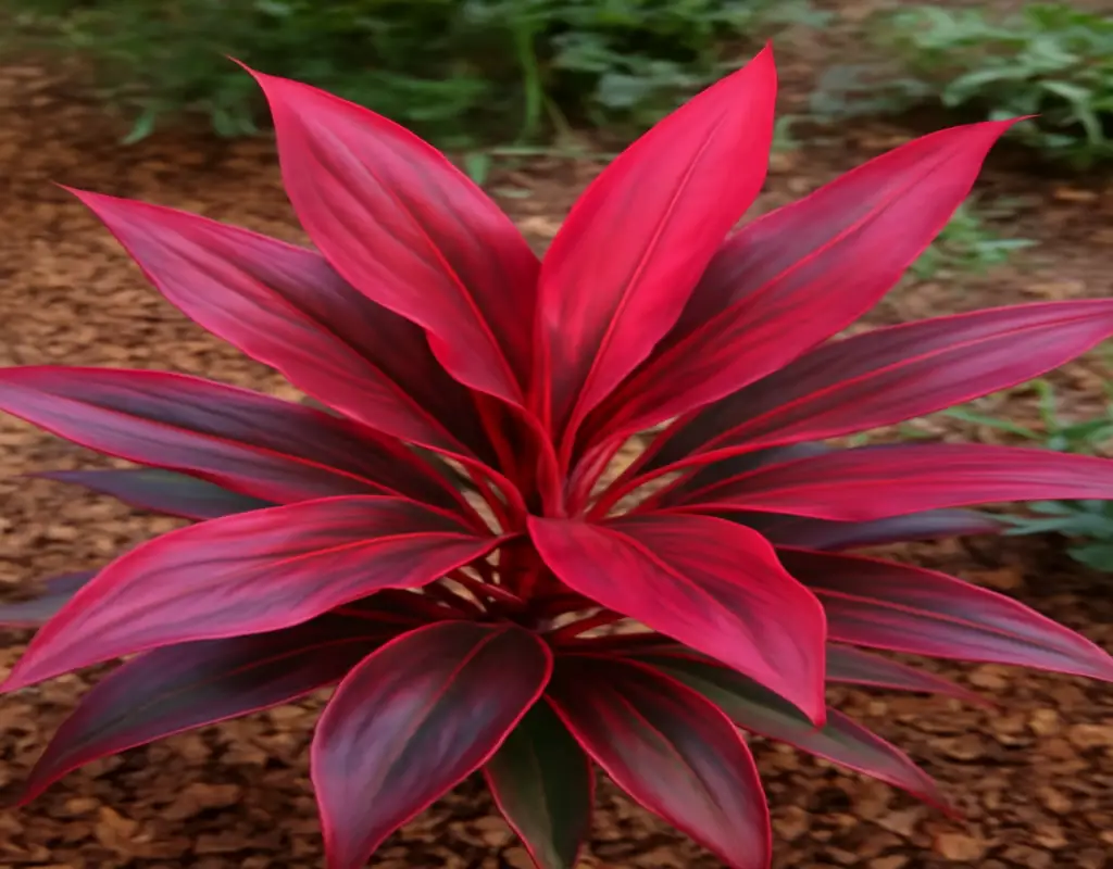 Red Sister Plant