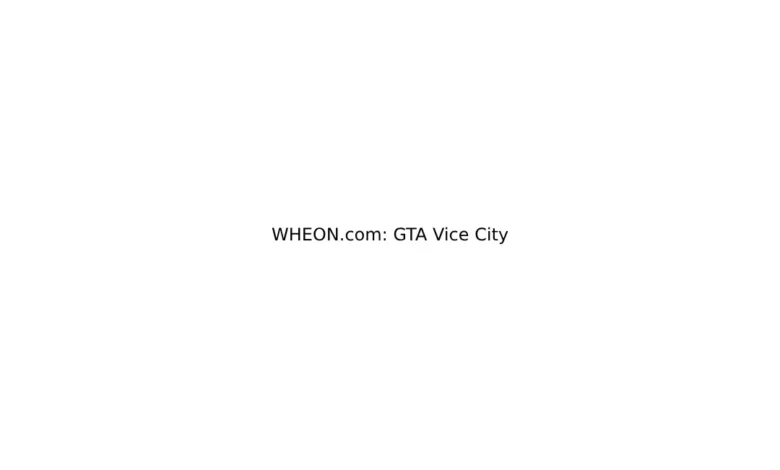 WHEON.com: GTA Vice City