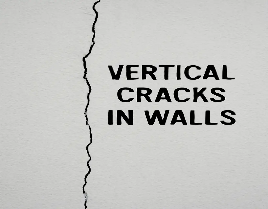 vertical cracks in walls