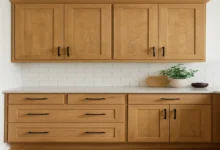 White Oak wood Cabinets