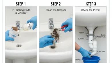 Unclog a Bathroom Sink