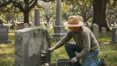 Grave Cleaning