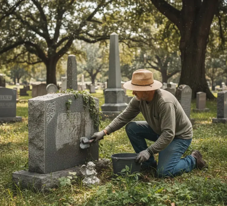 Grave Cleaning